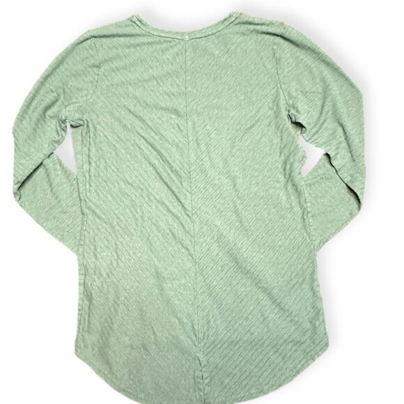 ROYAL ROBBINS Women’s Green Stripe Vacationer Long Sleeve Performance Tee Size S - Picture 2 of 5